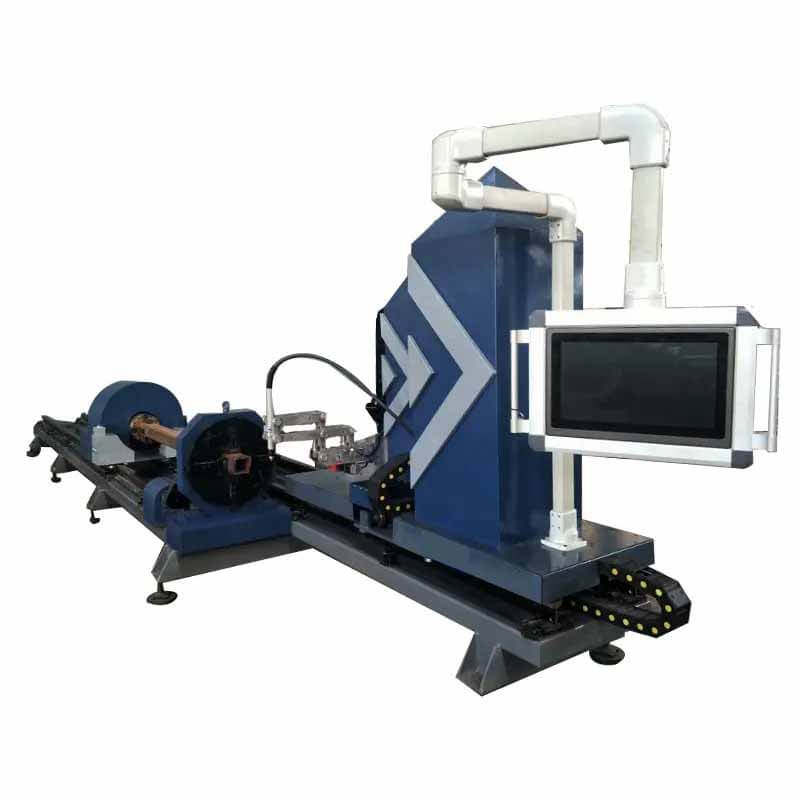 8-Axis CNC Plasma Machine for H Beams & Pipe Tube Processing